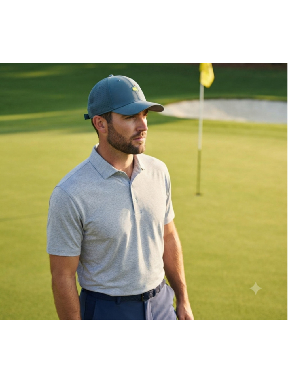 The Masters Tournament adjustable performance golf hat - Picture 3 of 5